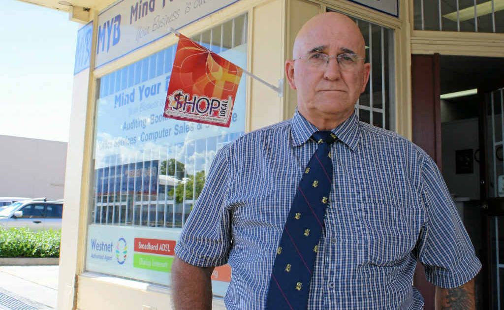 Mind Your Business owner Gary Russell-Sharam has had enough of teenagers terrorising him at his workplace. Mind Your Business owner Gary Russell-Sharam has had enough of teenagers terrorising him at his workplace.